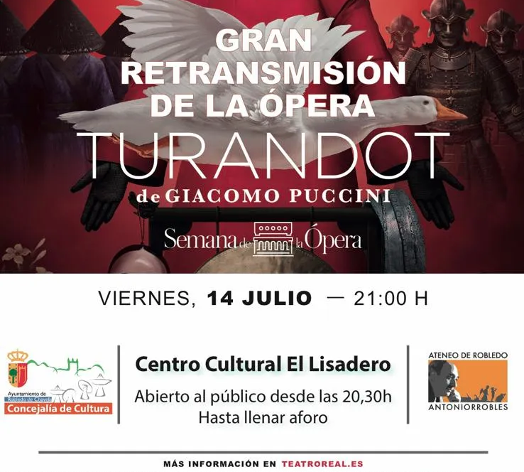Gran Retransmisión de la opera Turandot